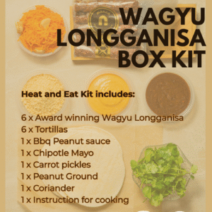 Wagyu Longganisa Box Kit (6 pcs Heat & Eat)