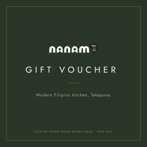 Nanam gift voucher, Filipino restaurant in Takapuna, Auckland